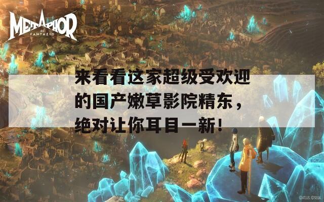 来看看这家超级受欢迎的国产嫩草影院精东，绝对让你耳目一新！