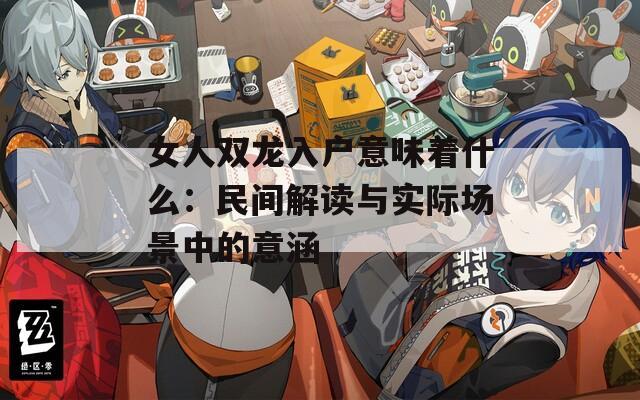 女人双龙入户意味着什么：民间解读与实际场景中的意涵