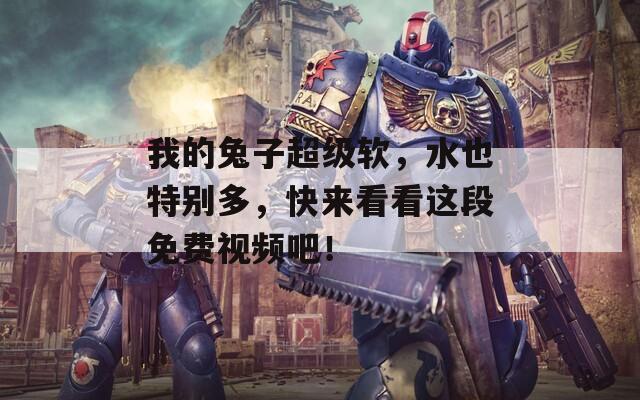 我的兔子超级软，水也特别多，快来看看这段免费视频吧！