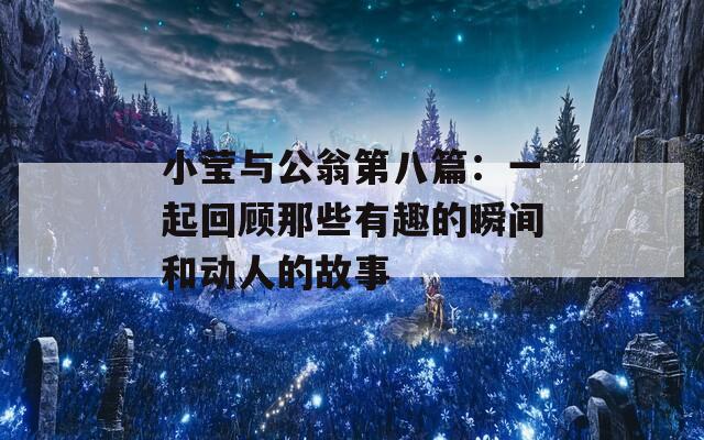 小莹与公翁第八篇：一起回顾那些有趣的瞬间和动人的故事