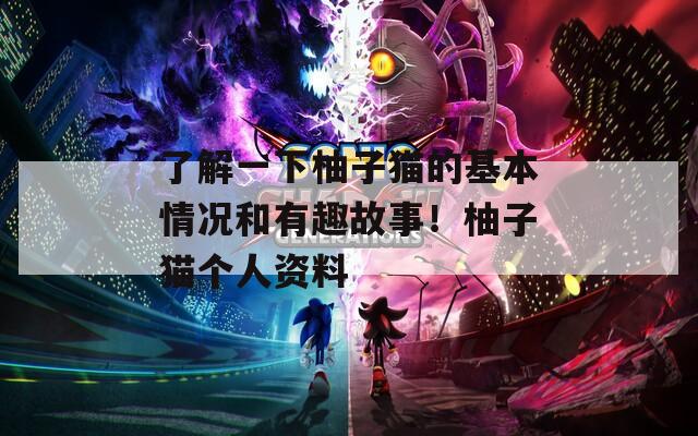 了解一下柚子猫的基本情况和有趣故事！柚子猫个人资料